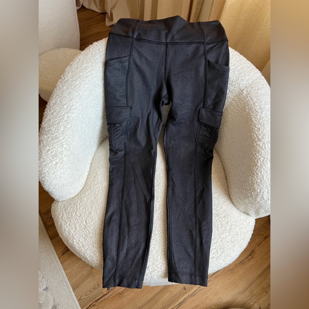 lululemon athletica Charcoal Cargo Leggings